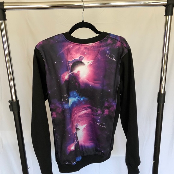 Entree LS Teddy Galaxy Sweater - Picture 3 of 4